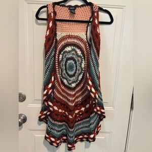 GUC Justify crochet vest size M